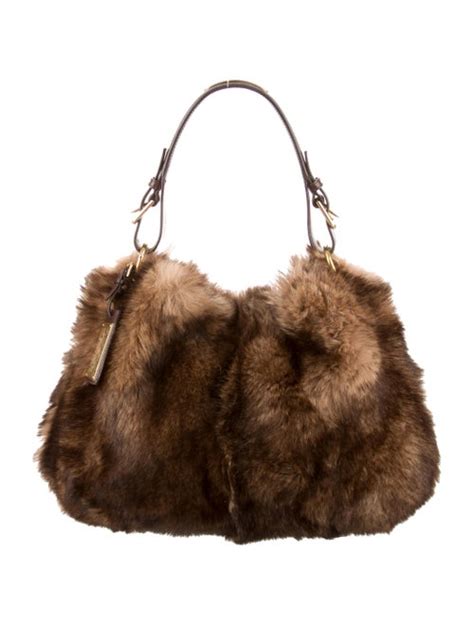 Faux Fur Handbags 